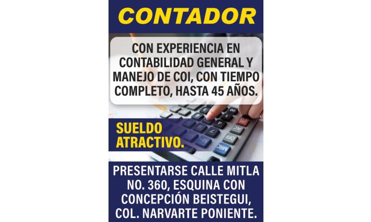 CONTADOR/PONIENTE