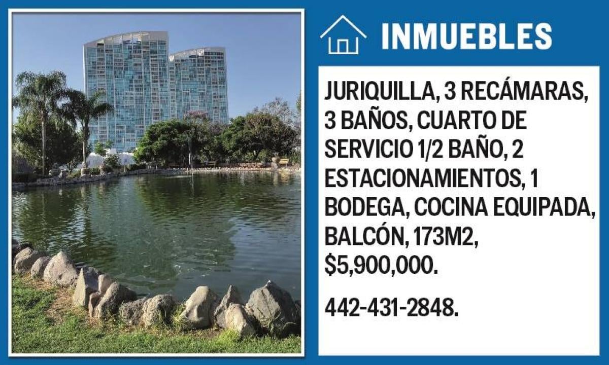 JURIQUILLA VENTA DEPARTAMENTO 